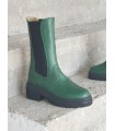 Γυναικείες Chelsey μπότες 3/4 Tessera® σε πράσινο χρώμα.